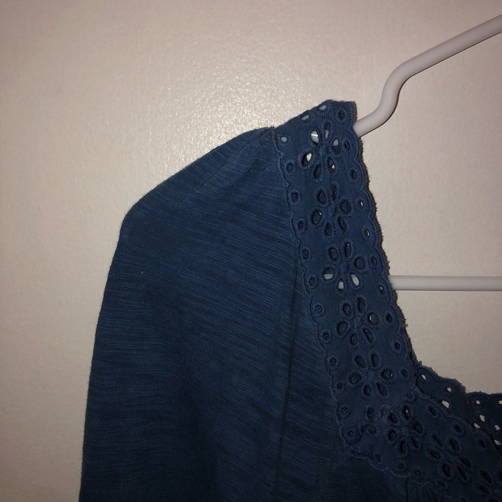Blue blouse!